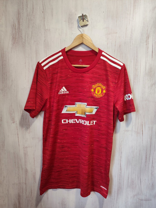 Manchester United 2020 2021 home Sz M jersey shirt soccer football kit Rashford