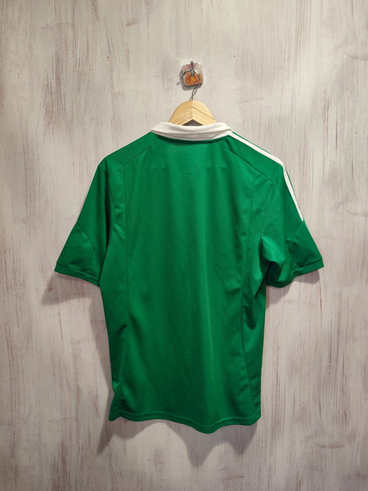 Northern Ireland 2012 2013 home Sz M Adidas shirt jersey soccer football kit tee