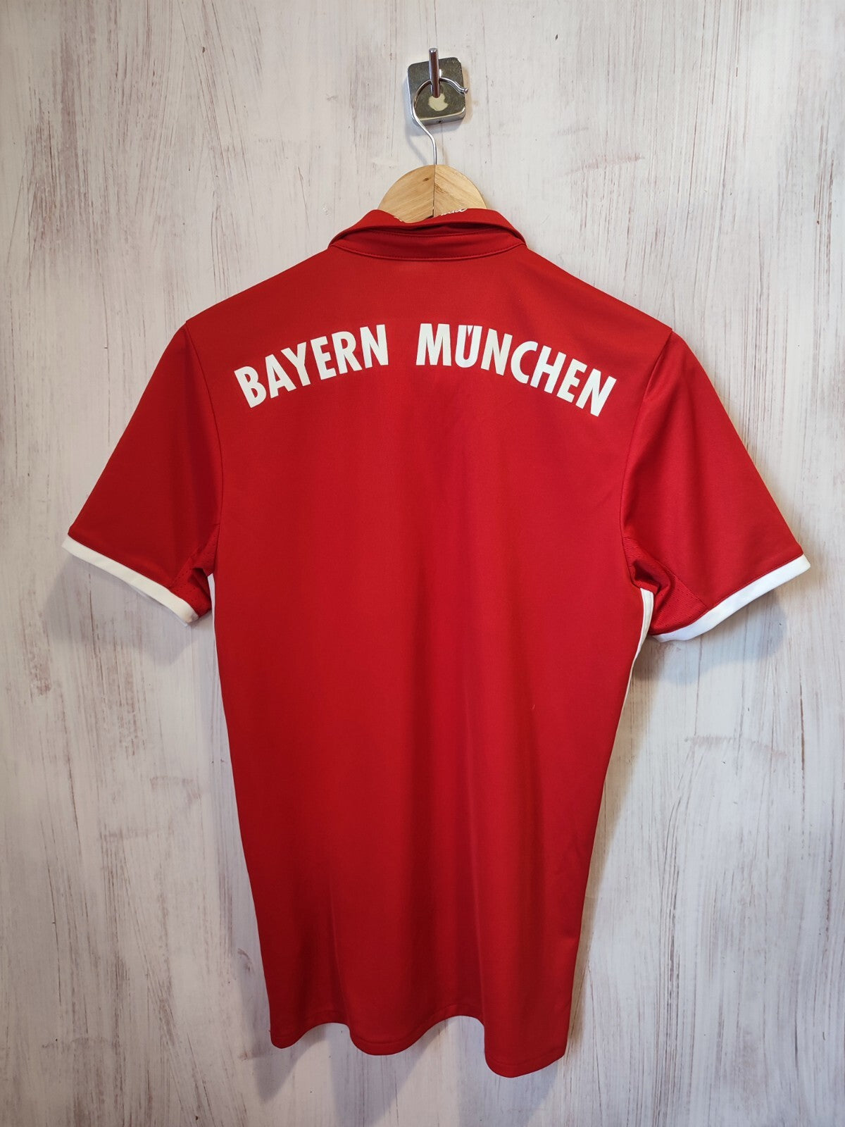 Bayern Munich 2016 2017 home Sz S Adidas shirt jersey trikot soccer football kit