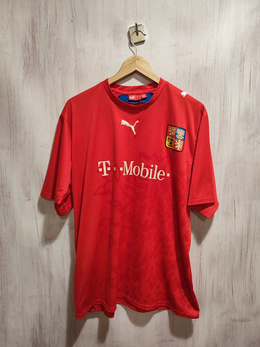 Czech Republic 2006 2007 2008 home Sz XL Puma shirt jersey football football kit
