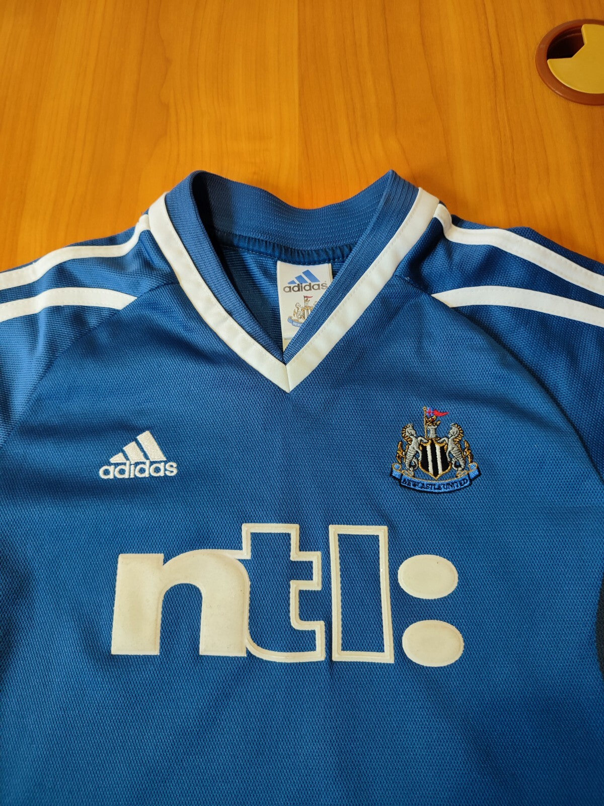 Kids S Newcastle United 2001 2002 away shirt jersey football soccer maillot kit