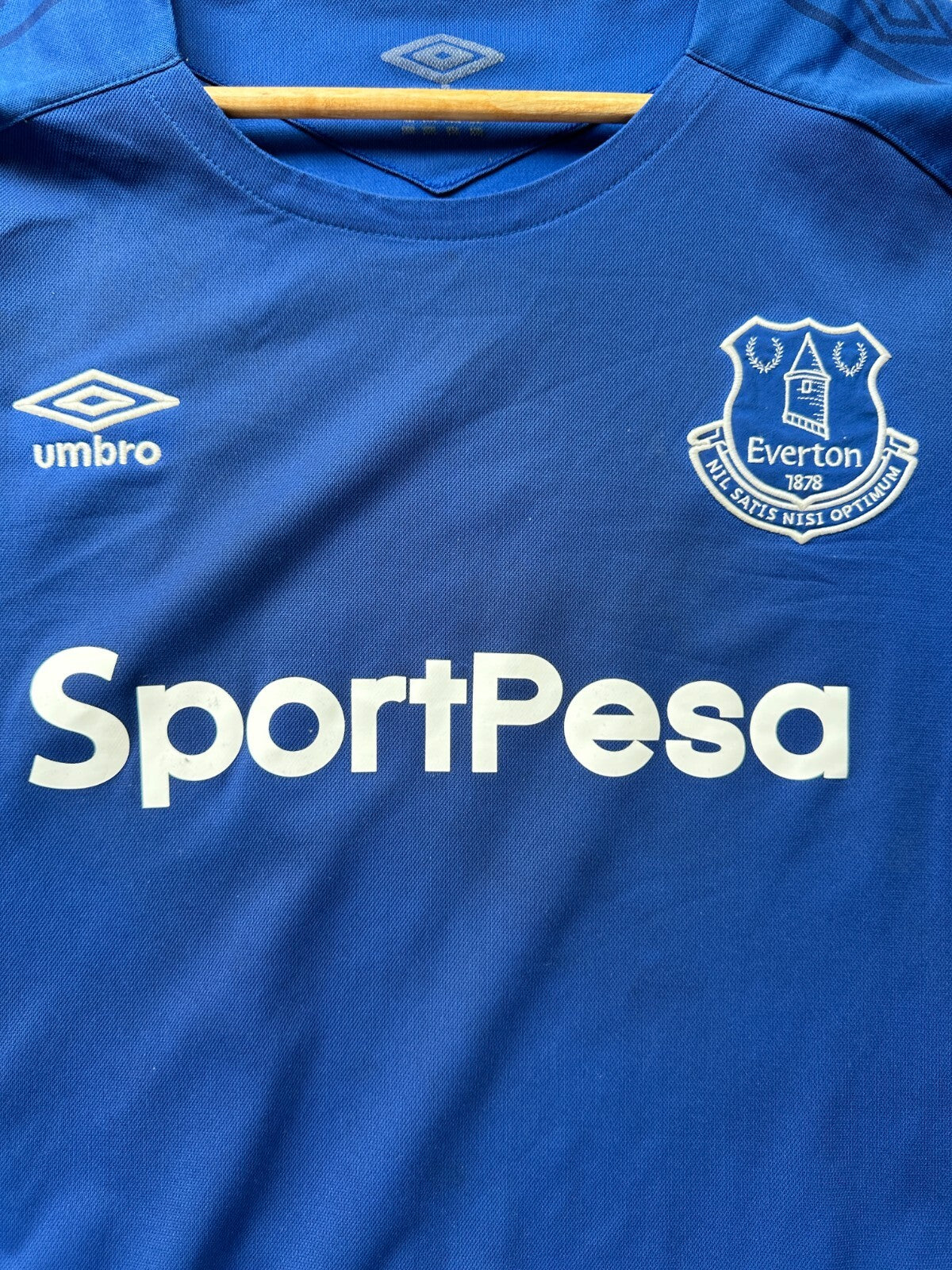 FC Everton 2017 2018 home Sz 2XL Umbro shirt jersey soccer football kit tee XXL