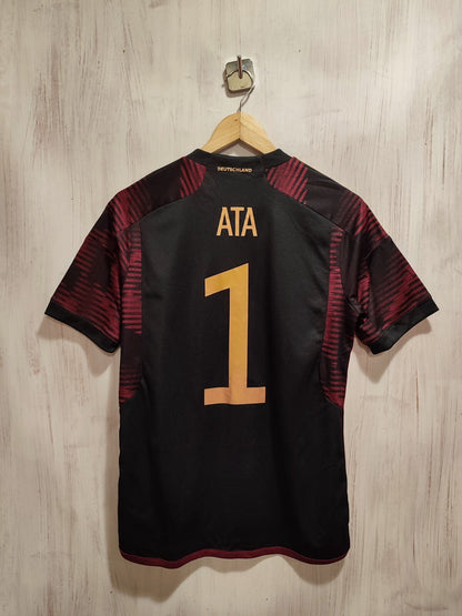 kids Deutschland 2022 2023 away Sz XL 15-16Y Germany shirt jersey soccer kit tee