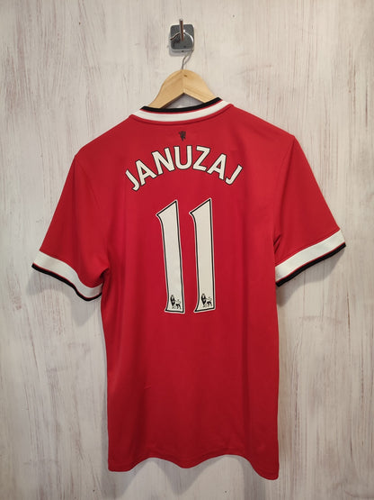 Manchester United 2014 2015 home Sz S Nike soccer shirt jersey football Januzaj