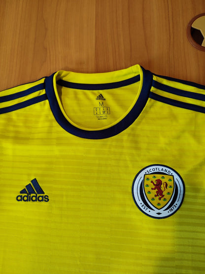 Scotland 2017 2018 2019 away Sz M Adidas shirt jersey football soccer trikot kit
