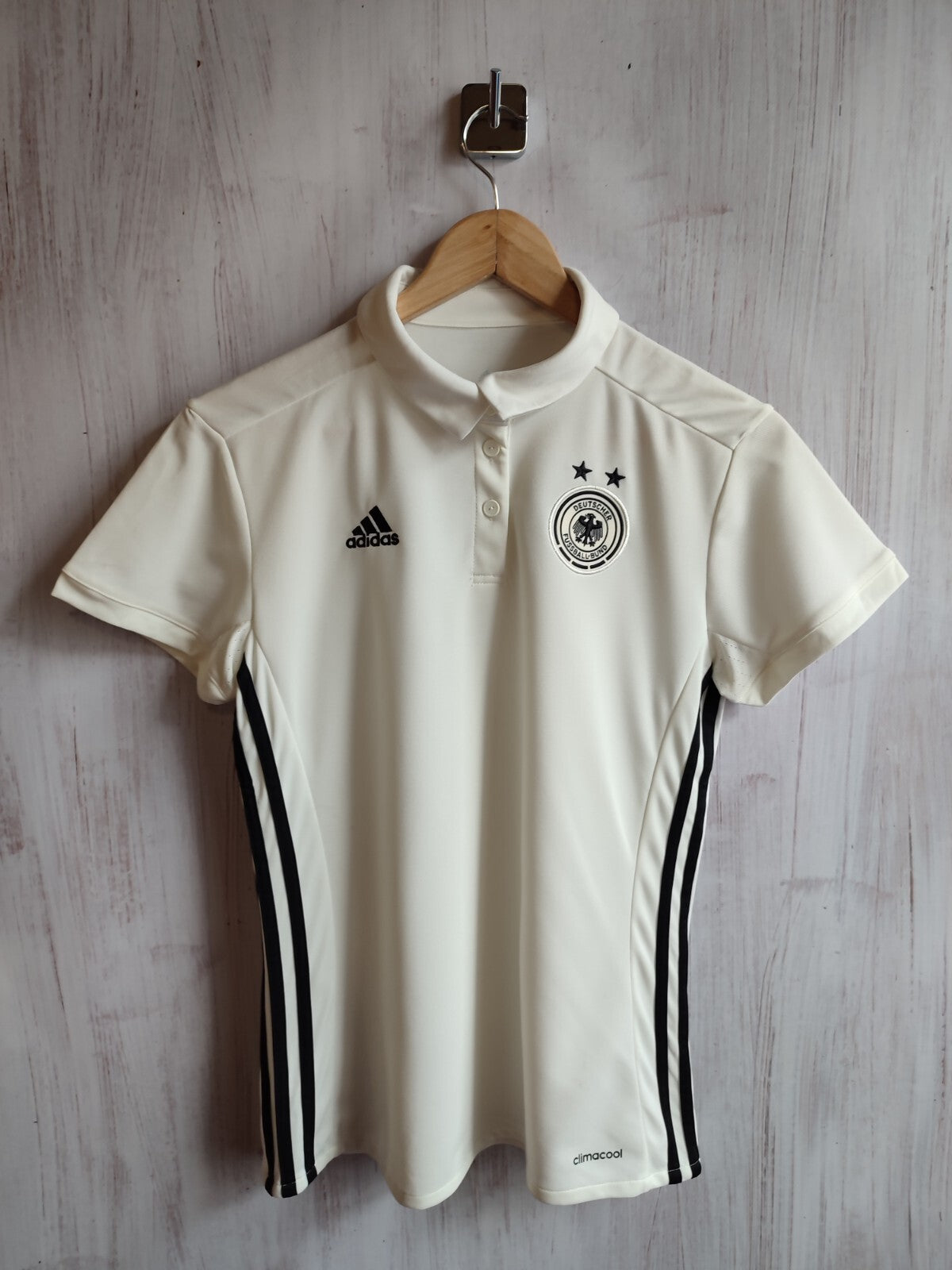 Frauen Deutschland 2017 2018 Size S Germany polo shirt jersey trikot Ladies kit