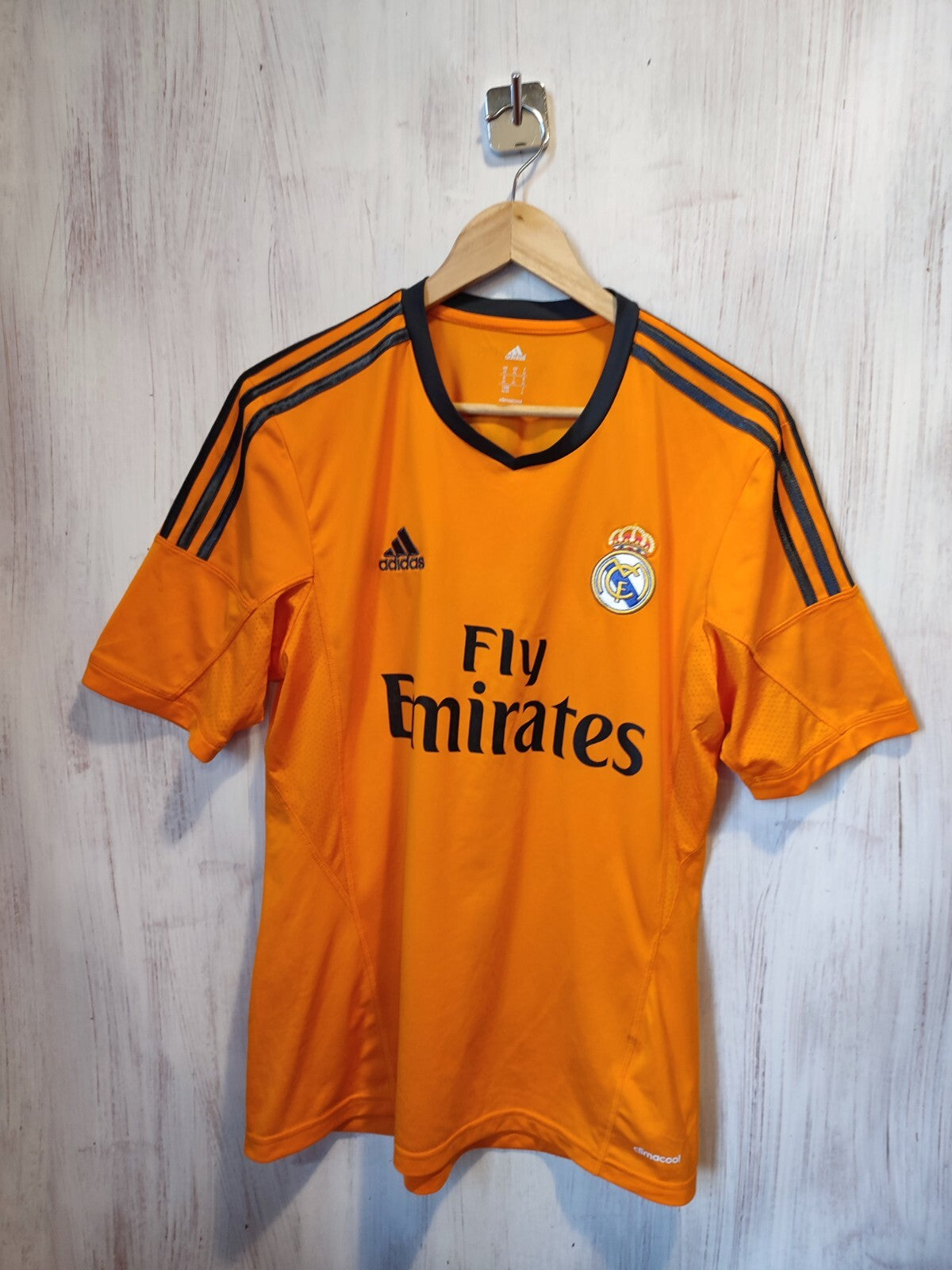 Real Madrid 2013 2014 3rd Size M soccer shirt jersey football third kit Ronaldo