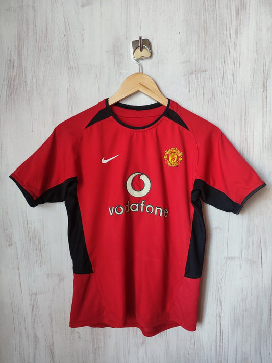 Youth Manchester United 2002 2003 2004 home kids XL soccer shirt jersey football