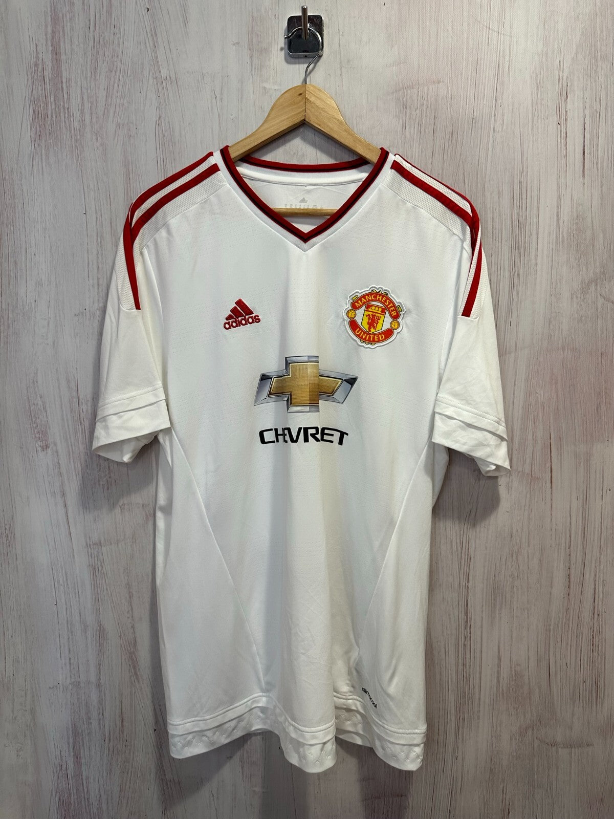 Manchester United 2015 2016 away Size XL Adidas shirt jersey soccer football kit