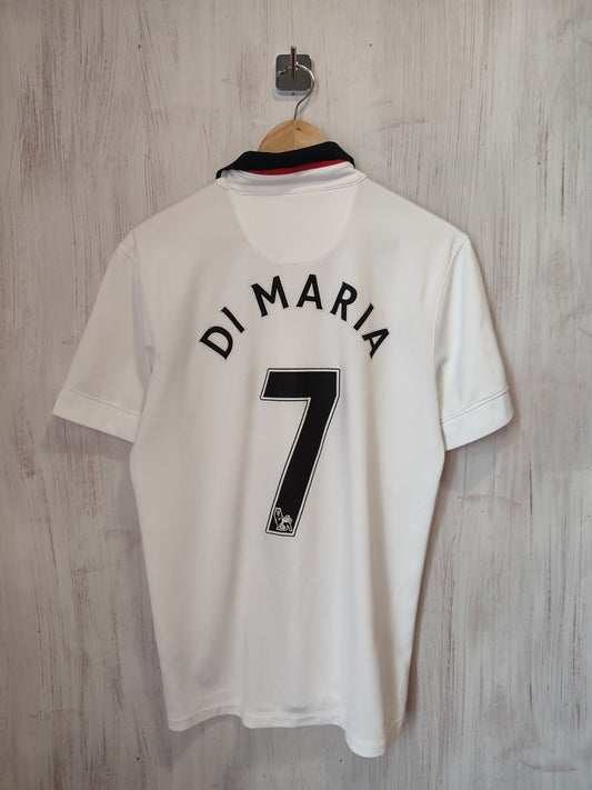 Manchester United 2014 2015 away Sz M Nike shirt soccer jersey kit tee Di Maria