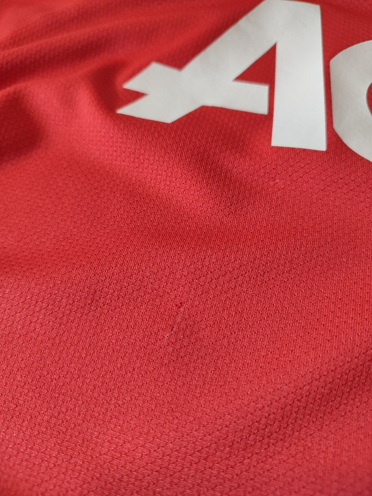 women's Manchester United 2010 2011 home Size S shirt jersey soccer football kit