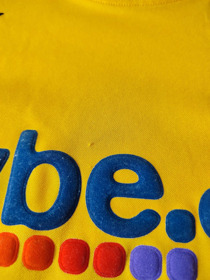 Norwich City 2006 2007 2008 home Sz M Xara shirt soccer football jersey kit tee