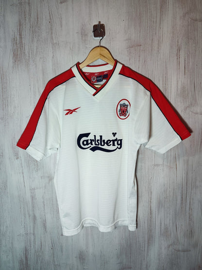 FC Liverpool 1998 1999 away Size S 34/36" shirt soccer jersey football kit tee