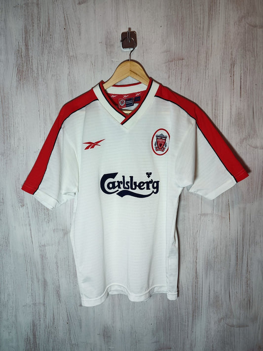 FC Liverpool 1998 1999 away Size S 34/36" shirt soccer jersey football kit tee