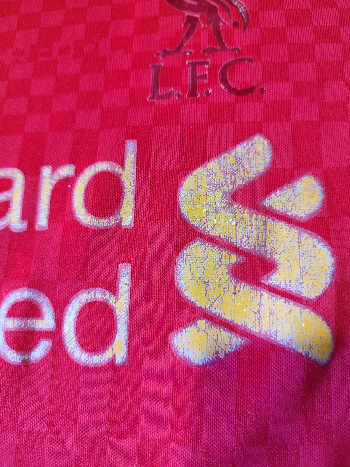 FC Liverpool 2015 2016 home Sz S New Balance shirt soccer jersey football kit NB