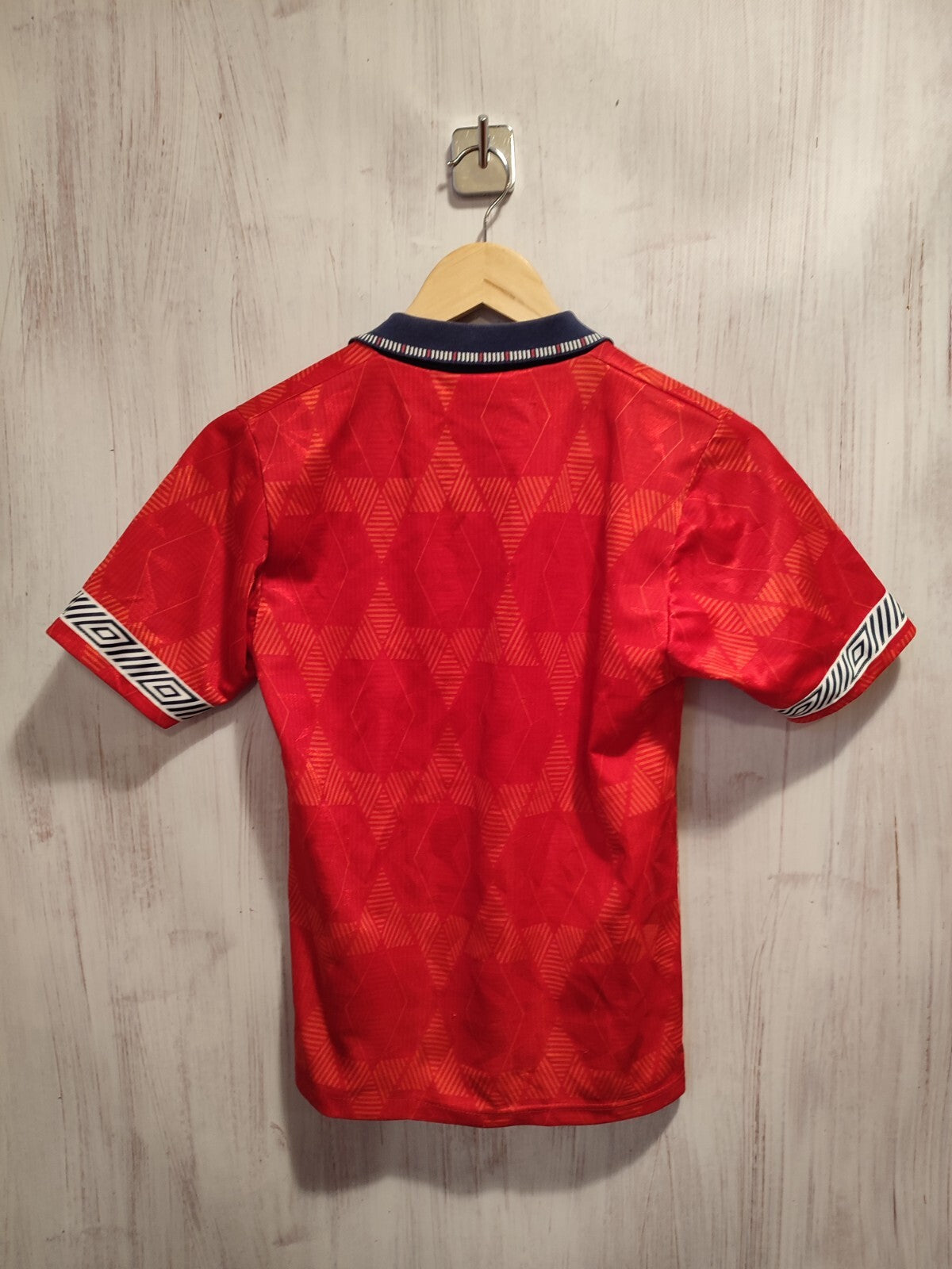 KIDS England 1990 1991 1992 1993 away Sz L Umbro shirt jersey kit vintage Youth