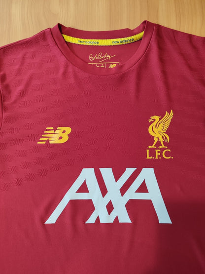 FC Liverpool 2019 2020 training Size S shirt soccer football jersey kit tee AXA