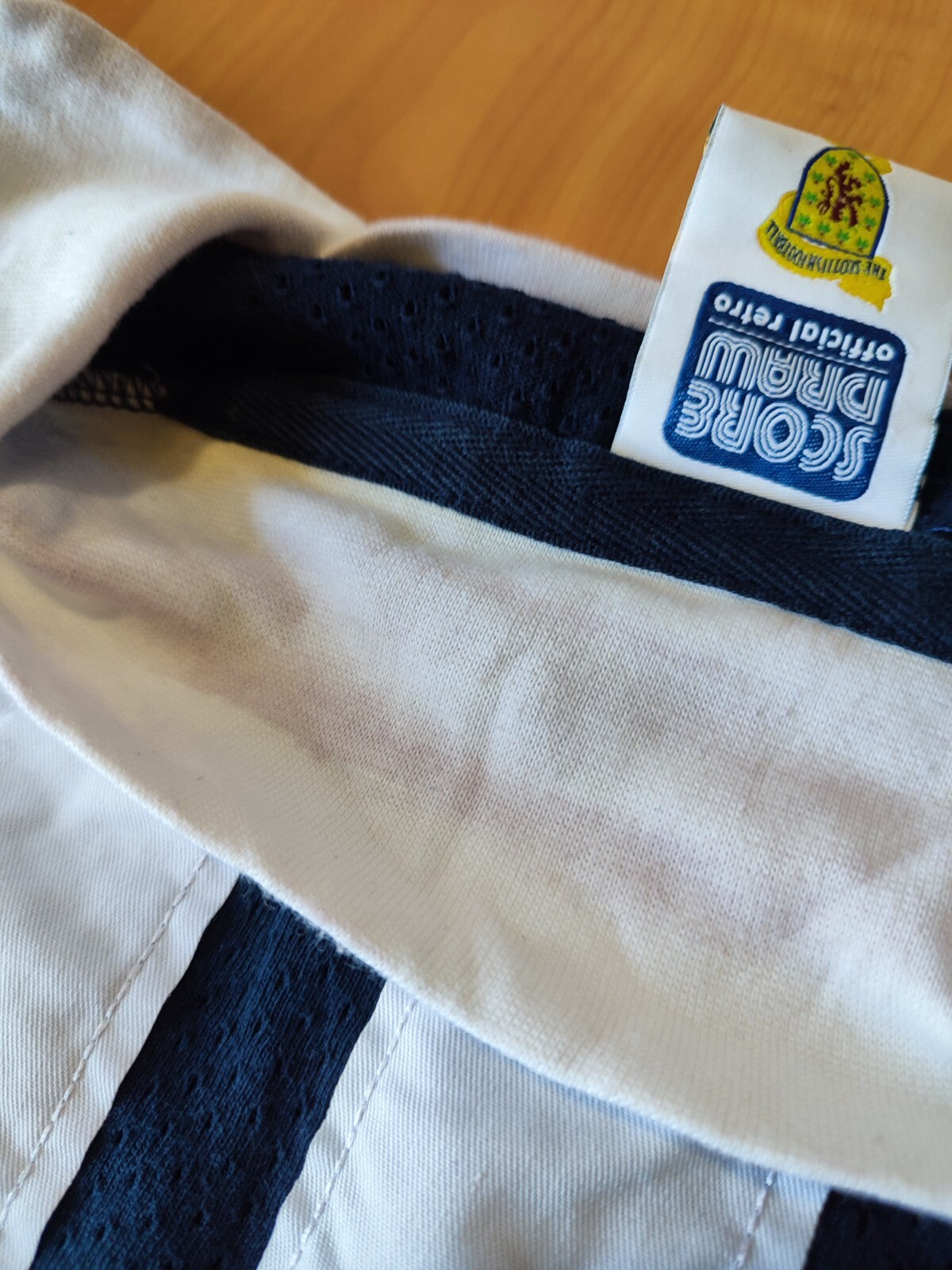 Scotland national team 1978 home Sz M shirt jersey football retro kit SCORE DRAW