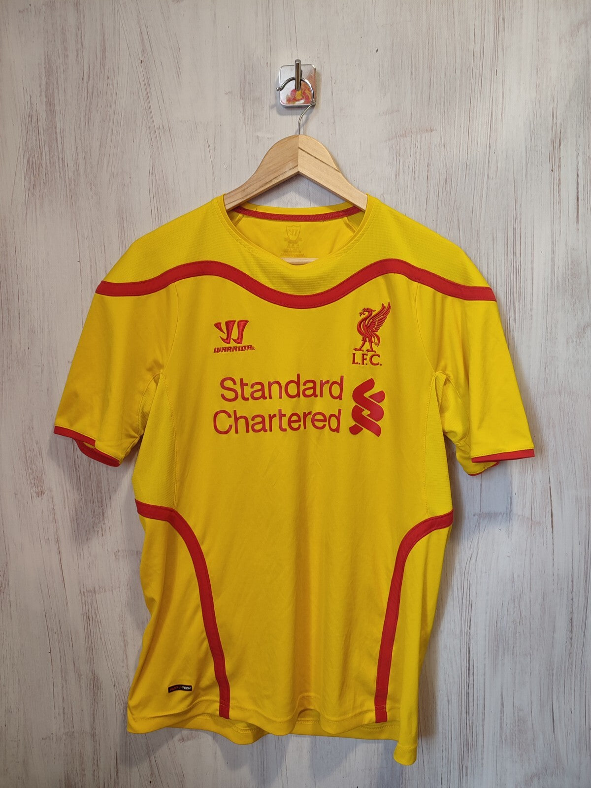FC Liverpool 2014 2015 away Size M Warrior football shirt jersey soccer kit tee