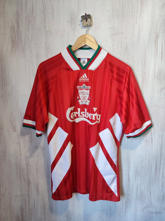 VINTAGE FC Liverpool 1993 1994 1995 home Size M shirt jersey football kit Adidas