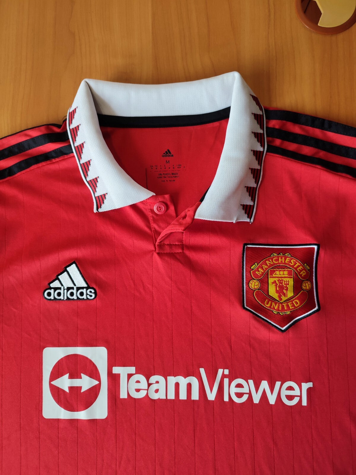 Manchester United 2022 2023 home Size M jersey shirt soccer football Adidas kit