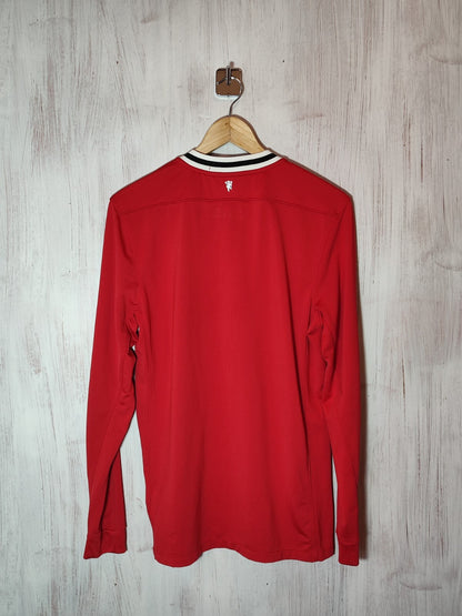 Manchester United 2011 2012 home Sz M shirt jersey football soccer maillot L/S