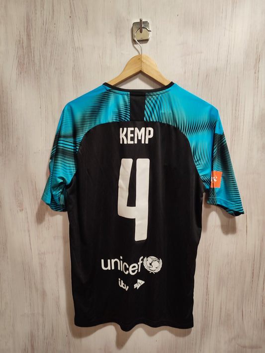 Soccer Aid 2019 home Size L Puma football shirt soccer jersey kit tee Roman Kemp