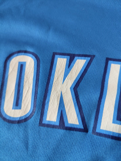Oklahoma City #9 Serge Ibaka Size XL Adidas jersey shirt Basketball kit maillot