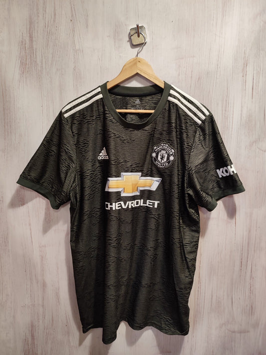 Manchester United 2020 2021 away Size XL Adidas shirt soccer kit football jersey