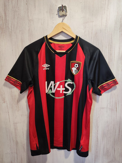 FC Bournemouth 2018 2019 home Size M Umbro soccer shirt jersey football kit tee