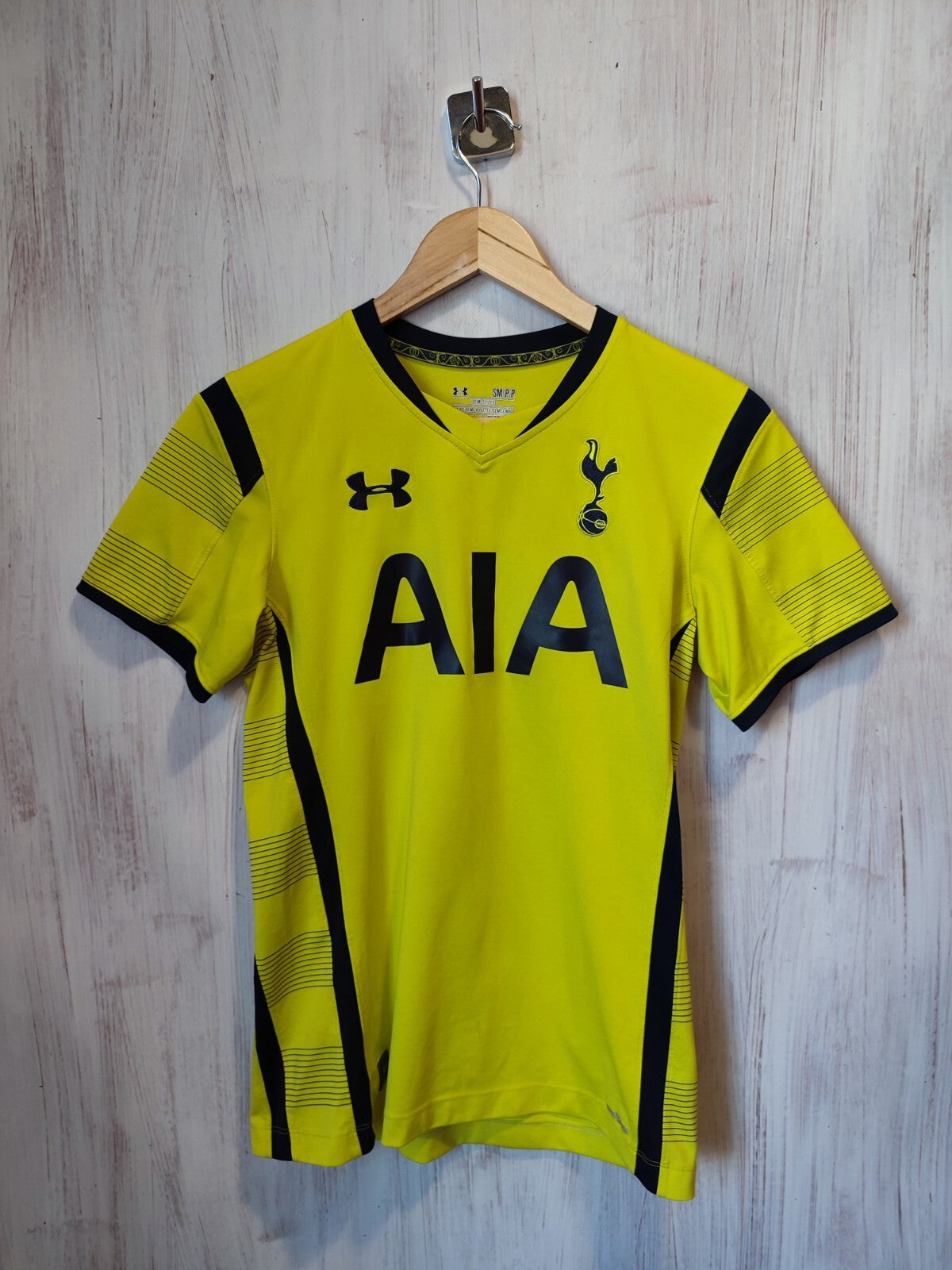 Tottenham Hotspur 2014 2015 3rd Sz XS Under Armour Spurs shirt jersey kit third