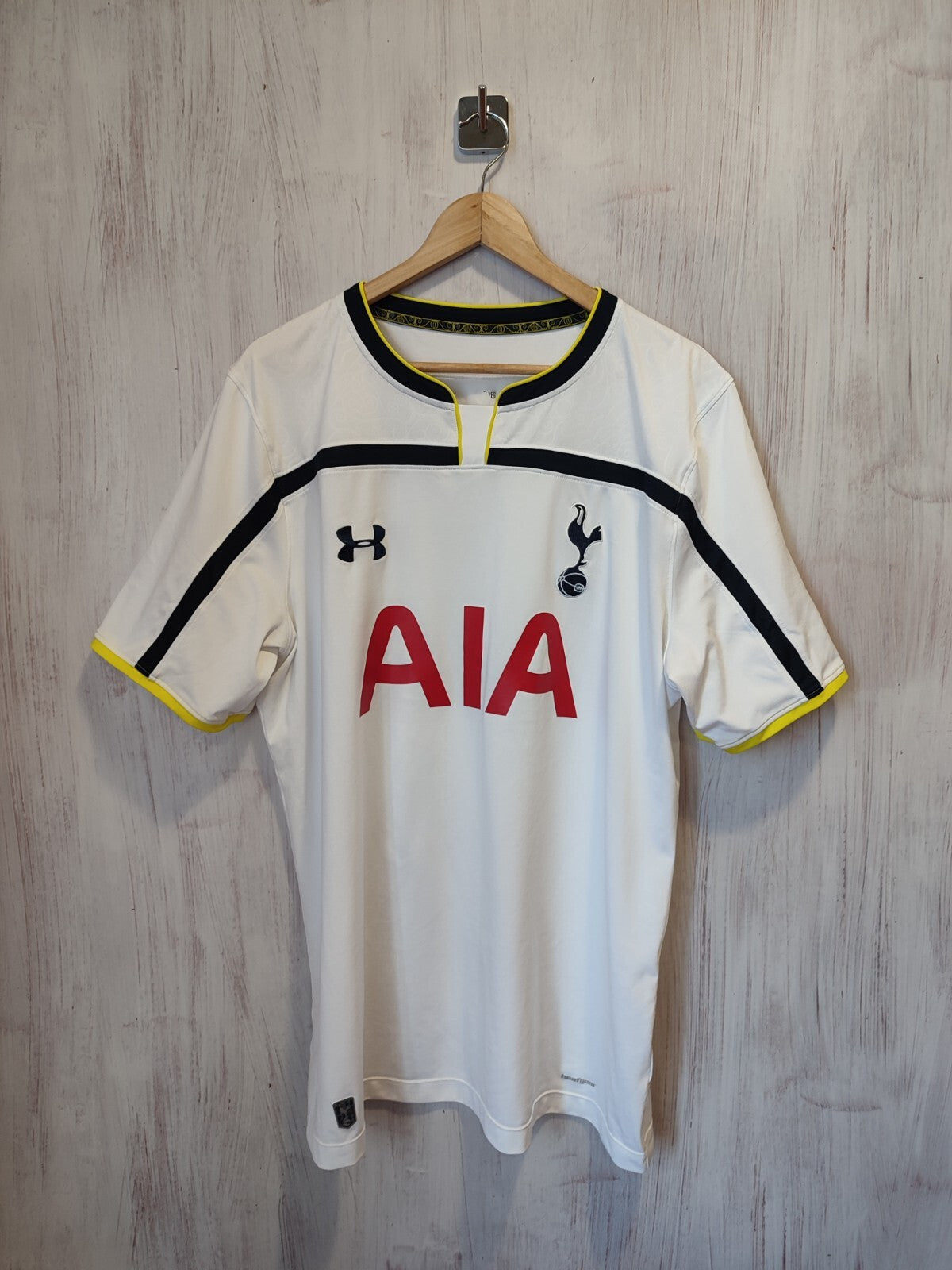 Tottenham Hotspur 2014 2015 home Size XL Under Armour Spurs shirt jersey maillot