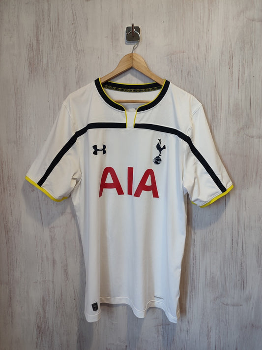 Tottenham Hotspur 2014 2015 home Size XL Under Armour Spurs shirt jersey maillot