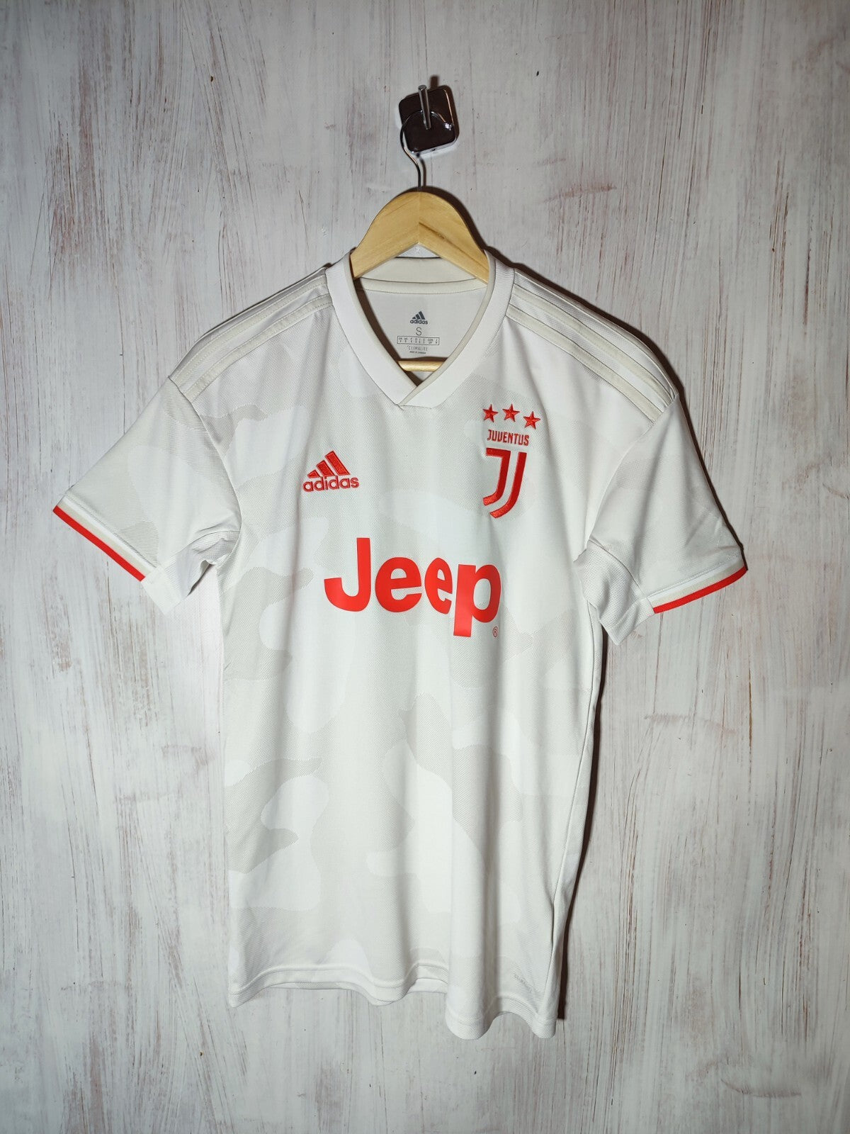 Juventus 2019 2020 away Sz S Adidas shirt jersey soccer football maillot kit tee