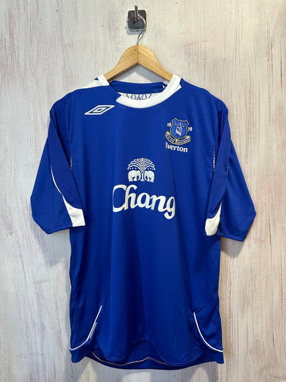 FC Everton 2006 2007 home Sz L football shirt jersey maillot soccer trikot kit