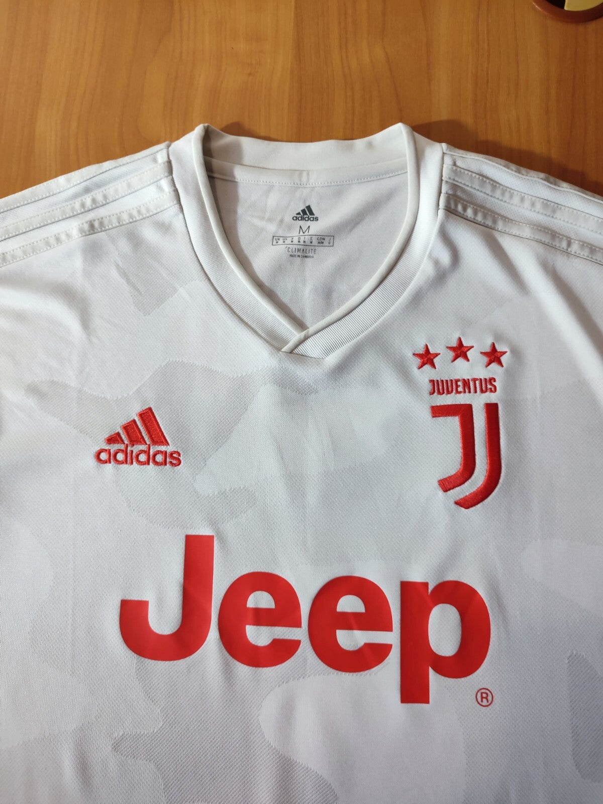Juventus 2019 2020 away Sz M Adidas shirt jersey soccer football maillot kit tee