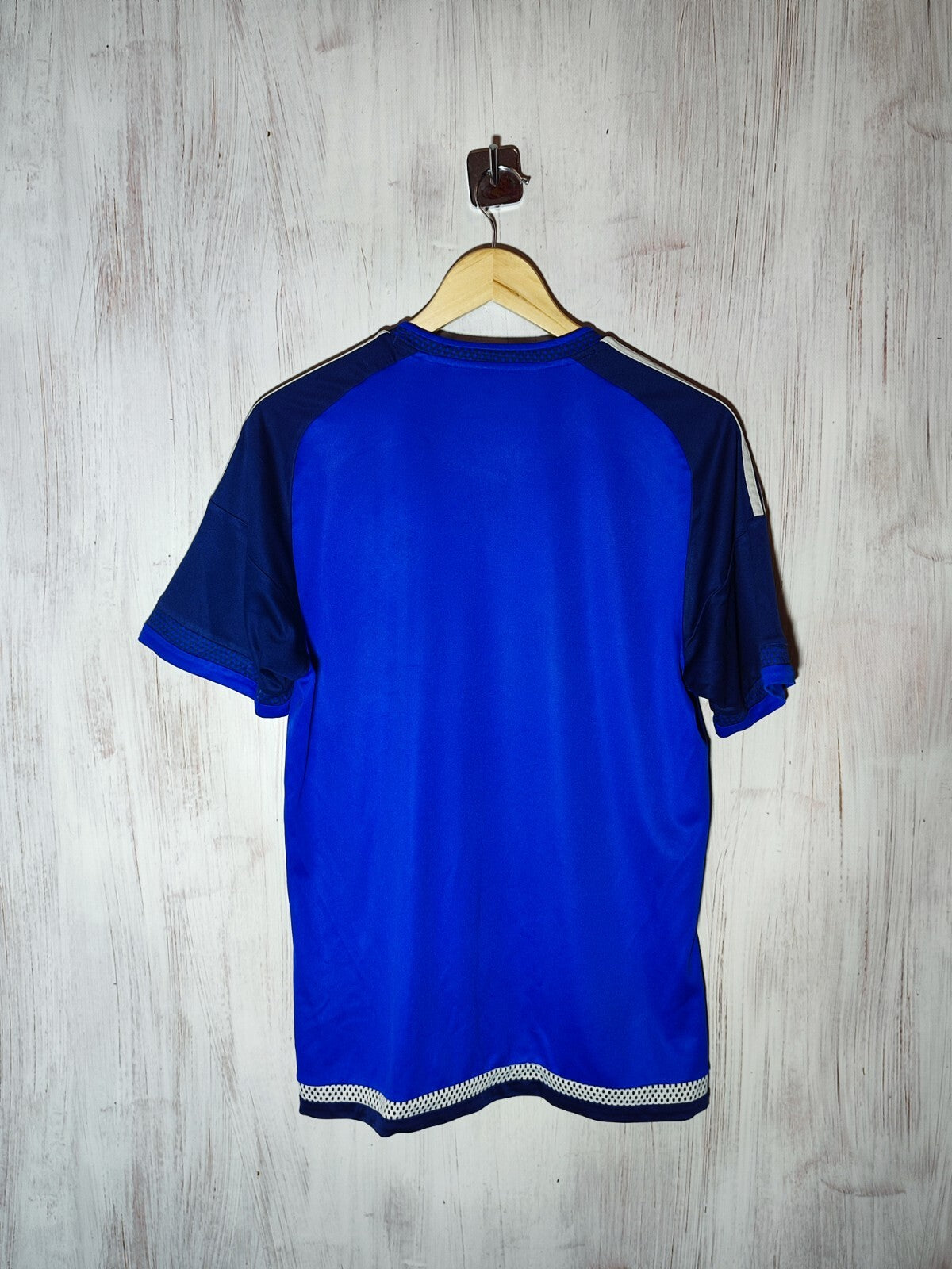 FC Cardiff City 2015 2016 home Sz L football shirt jersey soccer maillot kit tee