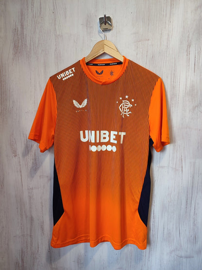 Glasgow Rangers 2020 2021 goalkeeper Size M Castore shirt jersey football kit GK