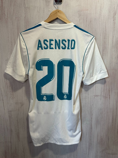 AUTHENTIC Real Madrid 2017 2018 Home Size S Adidas shirt jersey soccer football