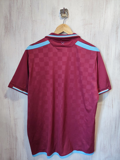 West Ham United 2009 2010 home Size XL football shirt jersey soccer kit vintage