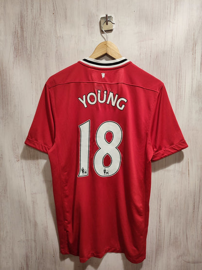 Manchester United 2011 2012 home Size L Nike shirt jersey football soccer Young