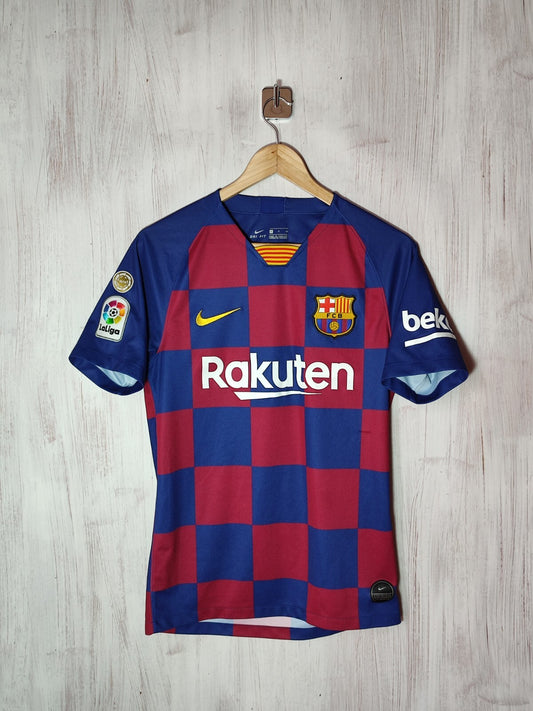 FC Barcelona 2019 2020 home Size S Nike shirt jersey kit soccer football Messi