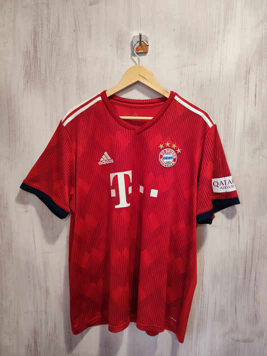 FC Bayern Munich 2018 2019 home Sz 2XL shirt jersey soccer football kit tee XXL