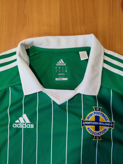 Northern Ireland 2012 2013 home Sz M Adidas shirt jersey soccer football kit tee