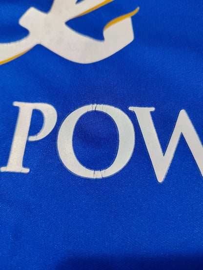 Leicester City 2010 2011 home Sz XL Burrda shirt jersey soccer football kit L/S