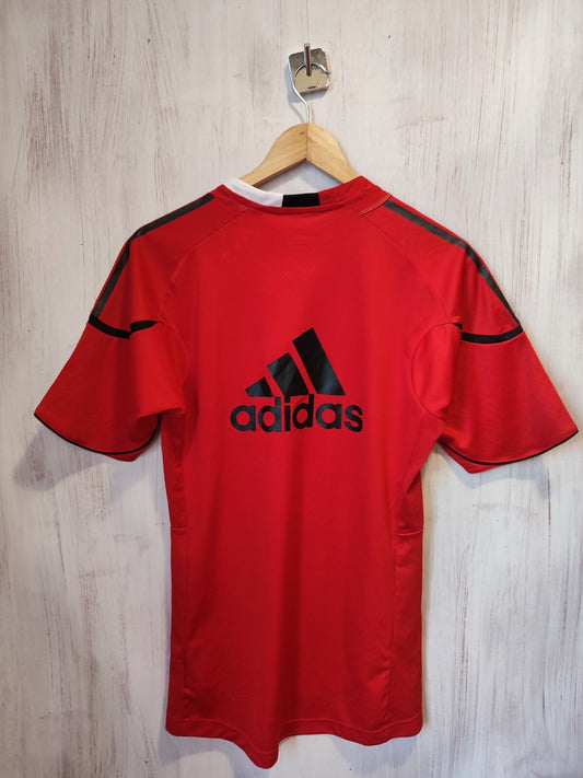 FC Liverpool 2010 2011 training Sz M Adidas shirt soccer football jersey kit tee