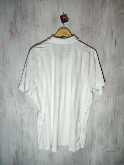 Adidas FREELIFT Tennis polo shirt tee sport ENGINEERED FR4318 White Red Men’s