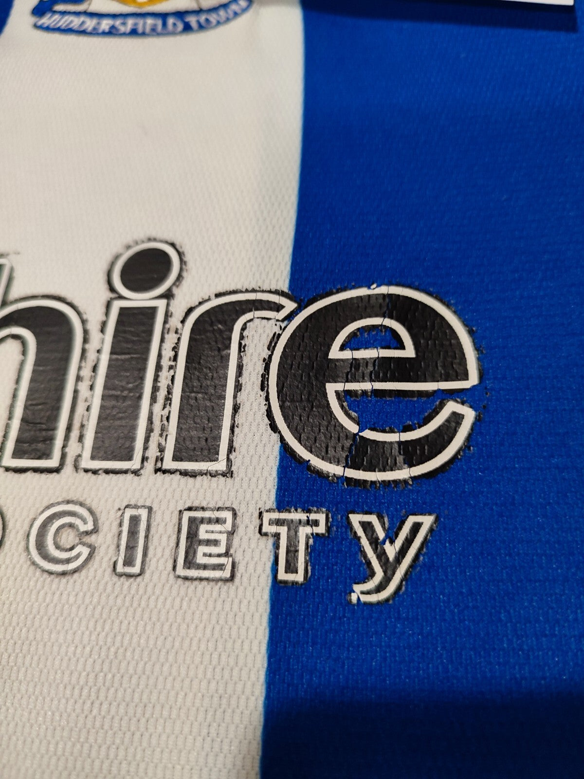 Huddersfield Town 2005 2006 2007 home Sz L shirt jersey football soccer Admiral
