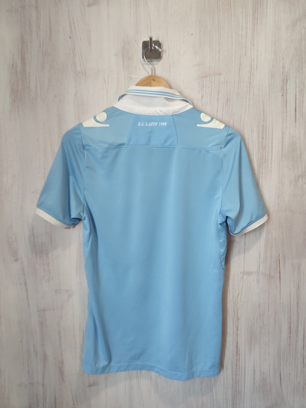 SS Lazio 2012 2013 home Size XS shirt jersey soccer football maillot kit Macron