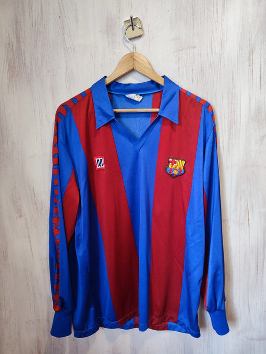 VINTAGE FC Barcelona 1982 1983 1984 1985 1986 1987 1988 1989 home Sz L football